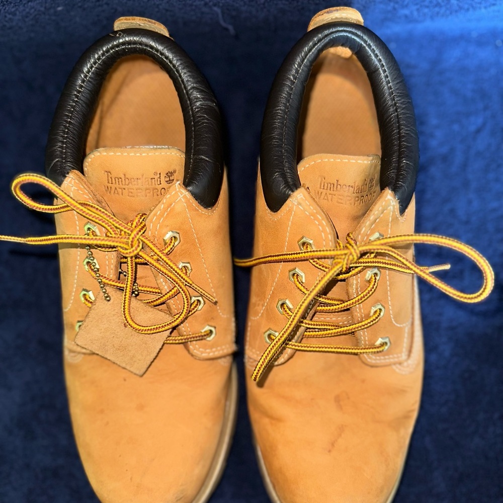 Timberland Premium Waterproof Men’s Suede Boot- Tan Size 12